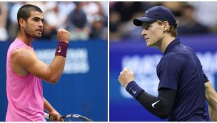 Carlos Alcaraz y Jannik Sinner en la Temporada 2025