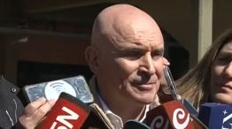 Espert, votando en las legislativas de la provincia de Buenos Aires.