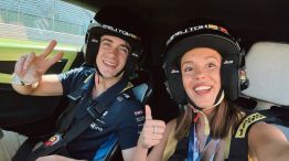 Franco Colapinto y Guillermina Cardoso