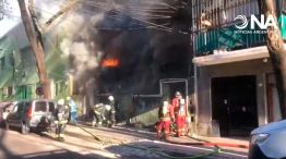 Incendio conventillo en La Boca 07092025