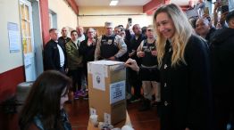 Karina Milei Votando 07092025