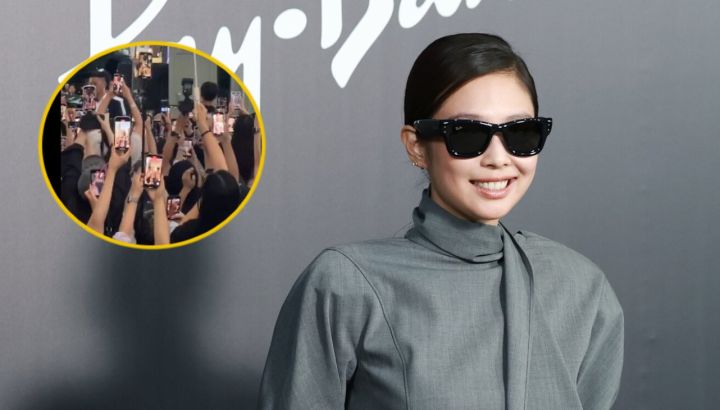 Jennie causó sensación con un look supremo en un evento especial de Ray Ban en Seúl