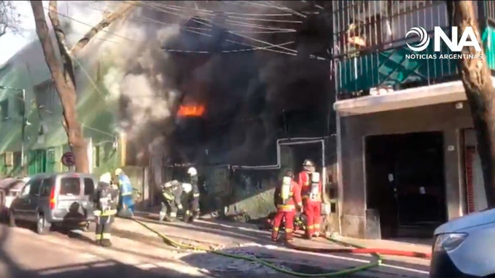 Incendio conventillo en La Boca 07092025