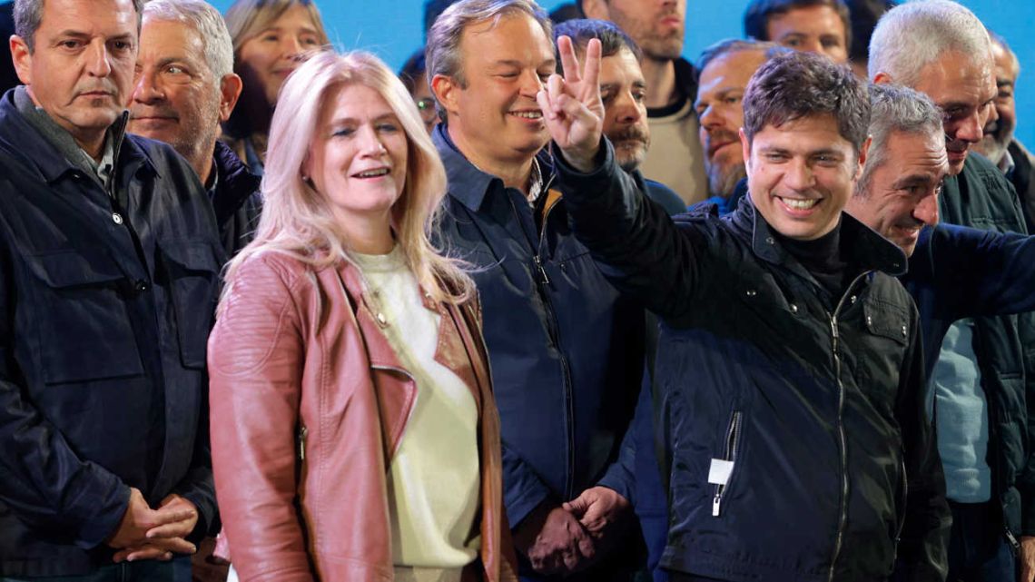 Axel Kicillof tras la contundente victoria de Fuerza Patria: "Este es ...