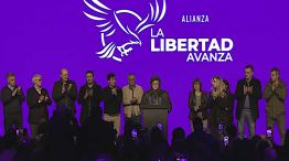 Javier Milei bunker LLA 20250905