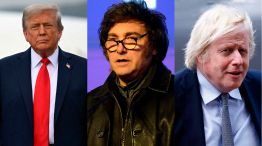 Trump Milei y Boris Johnson 08092025