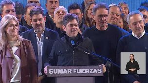 Axel Kicillof Búnker FP 20250907