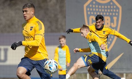 Boca entrenamientos
