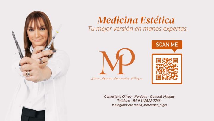 Dra. María Mercedes Pigni: Medicina estética con respaldo quirúrgico en manos expertas