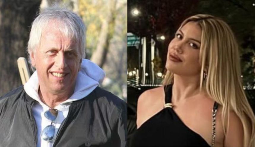 Andrés Nara y Wanda Nara