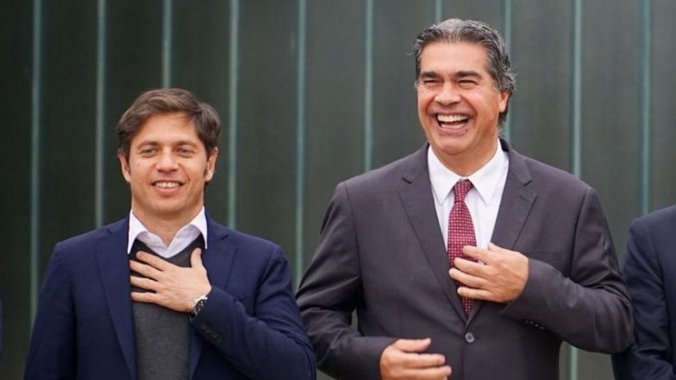 Axel Kicillof y Jorge Capitanich