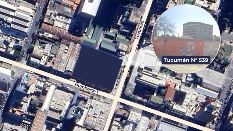 Lote en Humberto Primo y Tucumán
