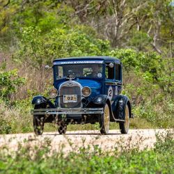 En La Cumbre se hará una nueva edición del rally de autos antiguos.