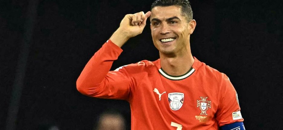 Cristiano Ronaldo con la Selección de Portugal