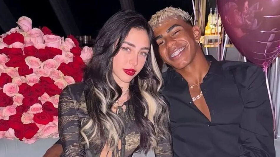 Lamine Yamal y Nicki Nicole