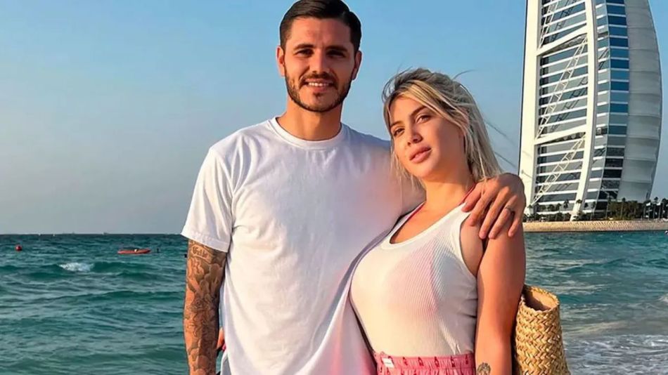 Mauro Icardi y Wanda Nara