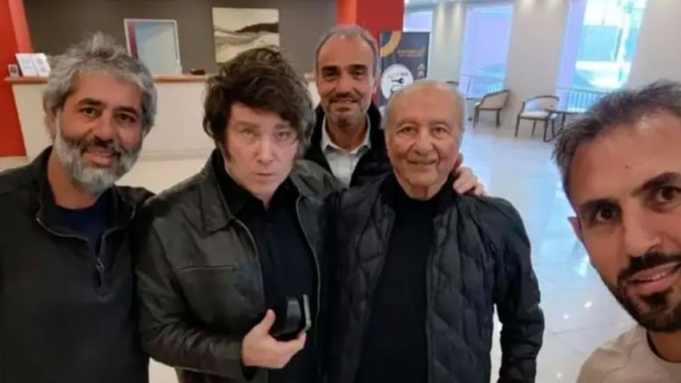 Lule Menem y Javier Milei