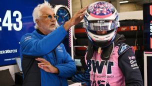 Franco Colapinto y Flavio Briatore