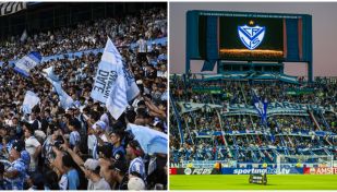 Público de Racing y de Vélez