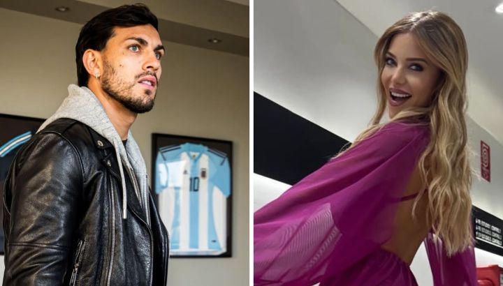 Tras ser señalado como amante de Evangelina Anderson, Leandro Paredes se refugia en su hija