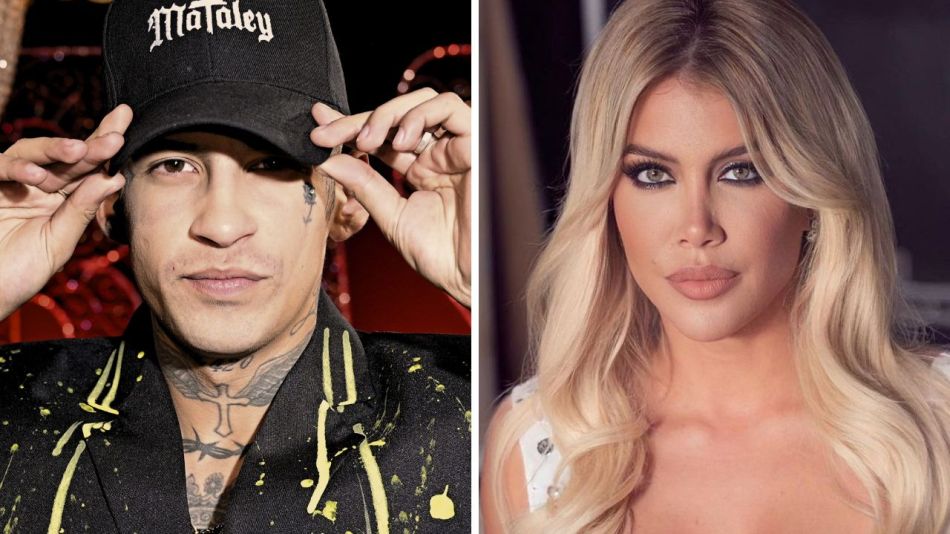 L-Gante y Wanda Nara