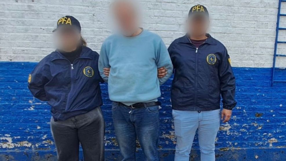 El detenido, de nacionalidad argentina y 61 años de edad.