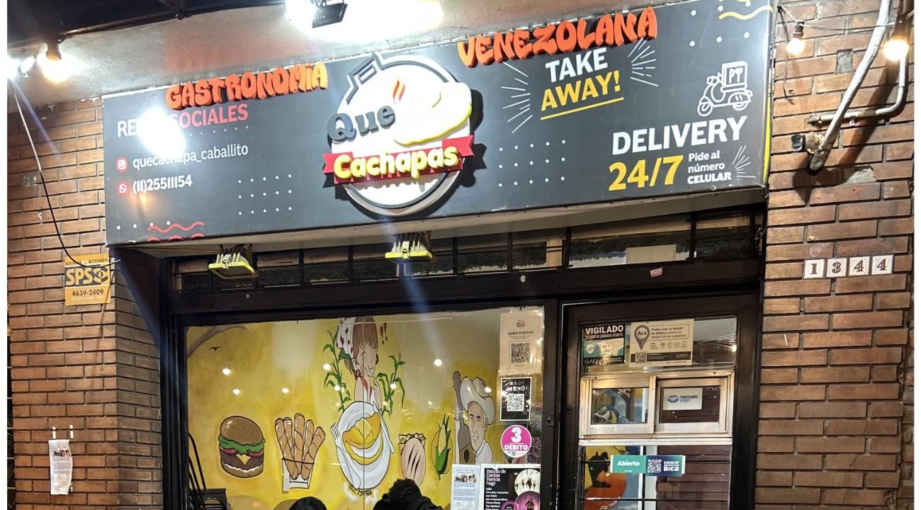 Qué Cachapa, un lugar para comer como en Venezuela 