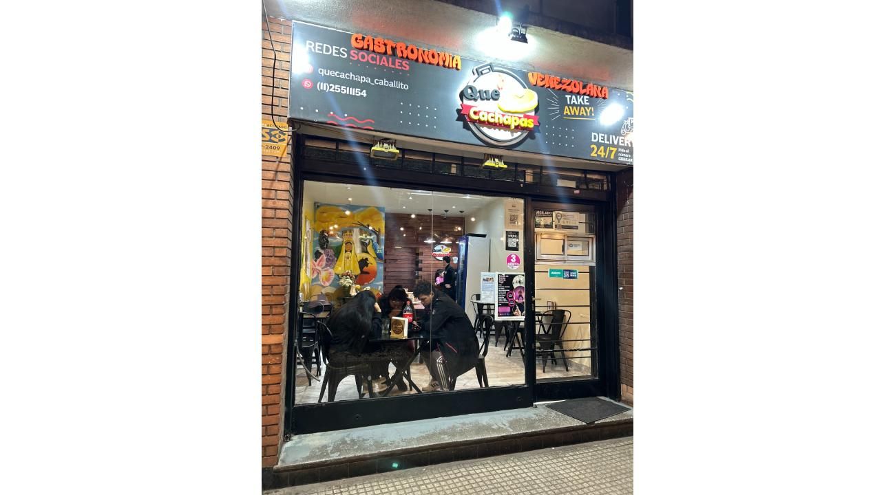 Qué Cachapa, un lugar para comer como en Venezuela 