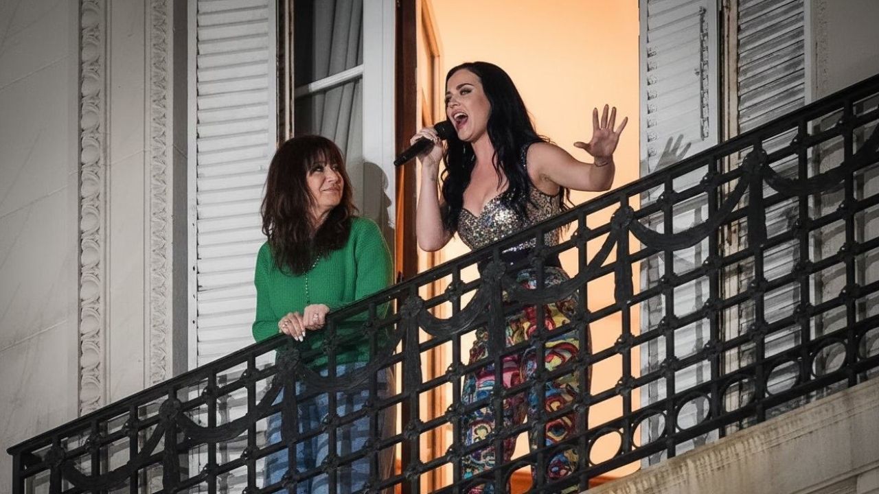 Katy Perry con Cristina Kirchner | Foto:CEDOC