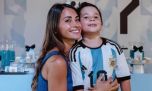 El sentido mensaje de Antonela Roccuzzo a su hijo, Mateo Messi, por su cumpleaños número 10: "El de los abrazos fuertes"