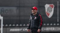 Marcelo Gallardo entrenando a River Plate