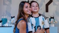 El sentido mensaje de Antonela Roccuzzo a su hijo, Mateo Messi, por su cumpleaños número 10: "El de los abrazos fuertes"