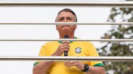 Former President Bolsonaro Holds Rally Against Brazil's X Ban