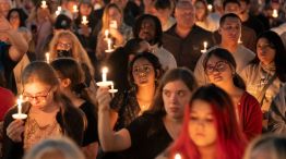 Vigilia en Seattle, Washington, tras la muerte de Charlie Kirk