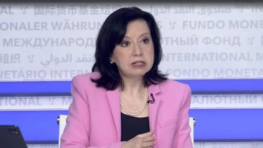 IMF spokesperson Julie Kozack, STOCK