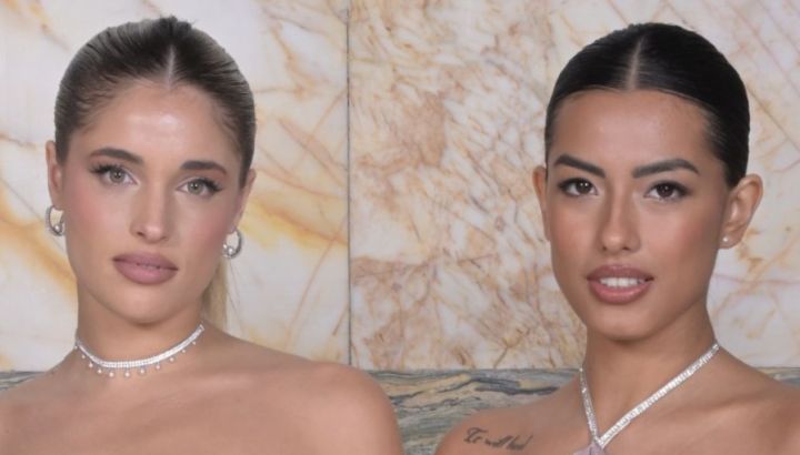 Los fashionistas looks de Martina Pereyra y Luz Tito para CARAS Moda con la tendencia de transparencias y brillos