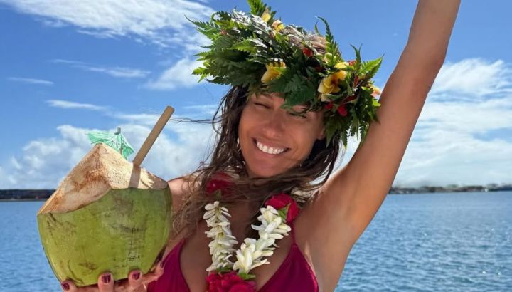 Una por una, todas las fotos de las increíbles vacaciones de Pampita en la Polinesia