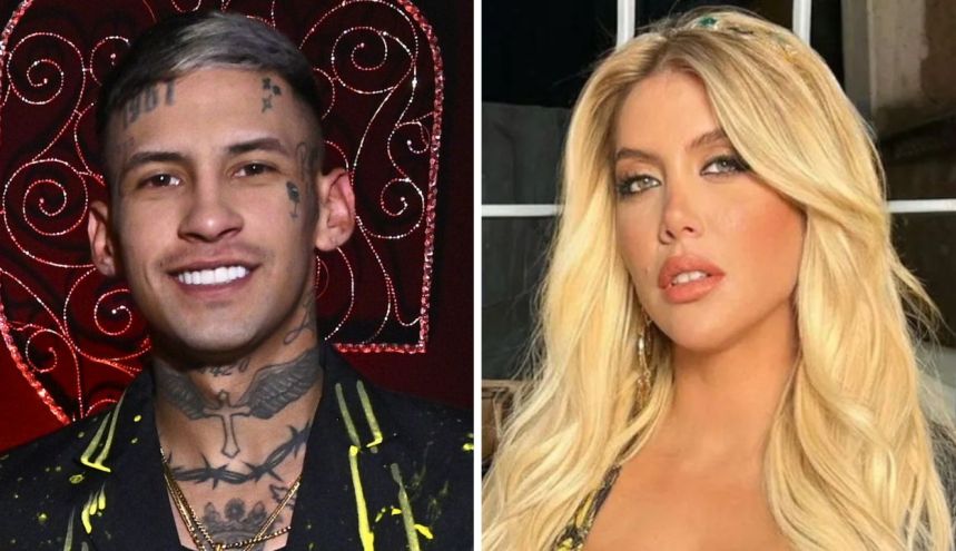 L-Gante y Wanda Nara