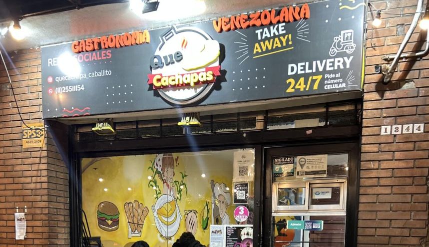 Qué Cachapa, un lugar para comer como en Venezuela 