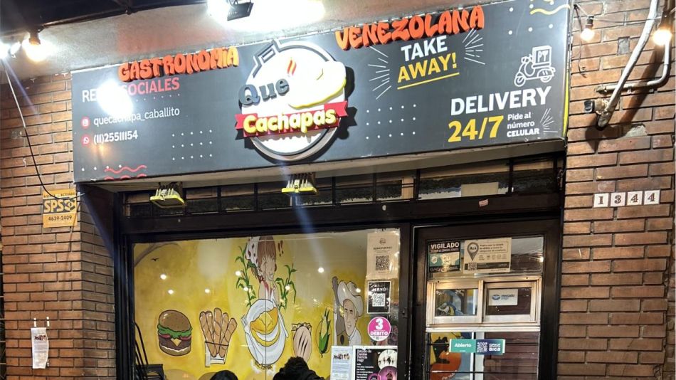 Qué Cachapa, un lugar para comer como en Venezuela 
