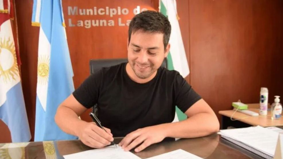 Matías Torres Cena, intendente de Laguna Larga