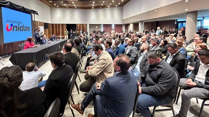 PROVINCIAS UNIDAS. La presentación en la Rural de Río Cuarto.
