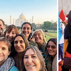 Matías Camisani proponer un viaje instrospectivo por India, mientras Teresa Calandra elige destinos exóticos para descubrir el mundo de la manera más chic.  | Foto:Cedoc