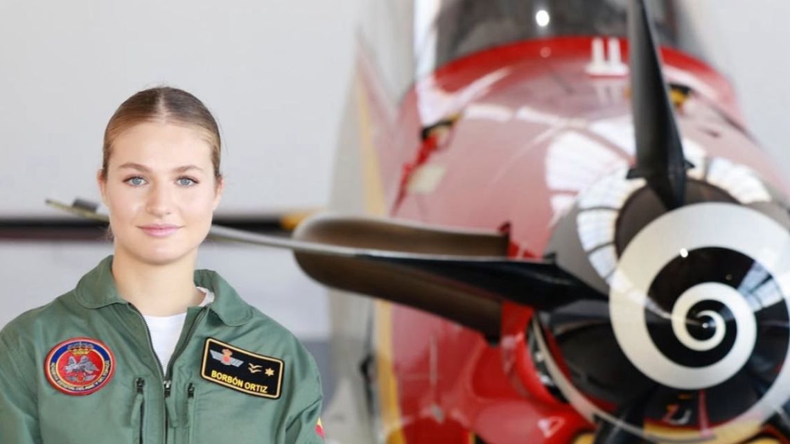 La princesa Leonor piloteará un avión por primera vez