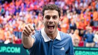 Francisco Cerúndolo en la Copa Davis