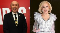 Claudio Cosano y Mirtha Legrand