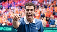 Francisco Cerúndolo en la Copa Davis