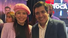 Natalia Contini con Gonzalo Roca
