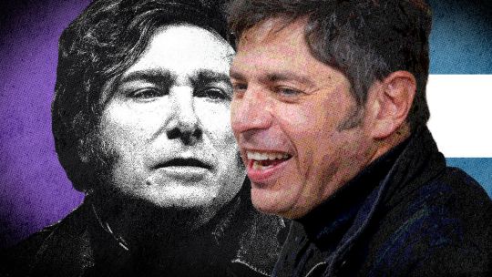 Axel v Javier ART, Javier Milei, Axel Kicillof