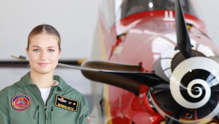 La princesa Leonor piloteará un avión por primera vez